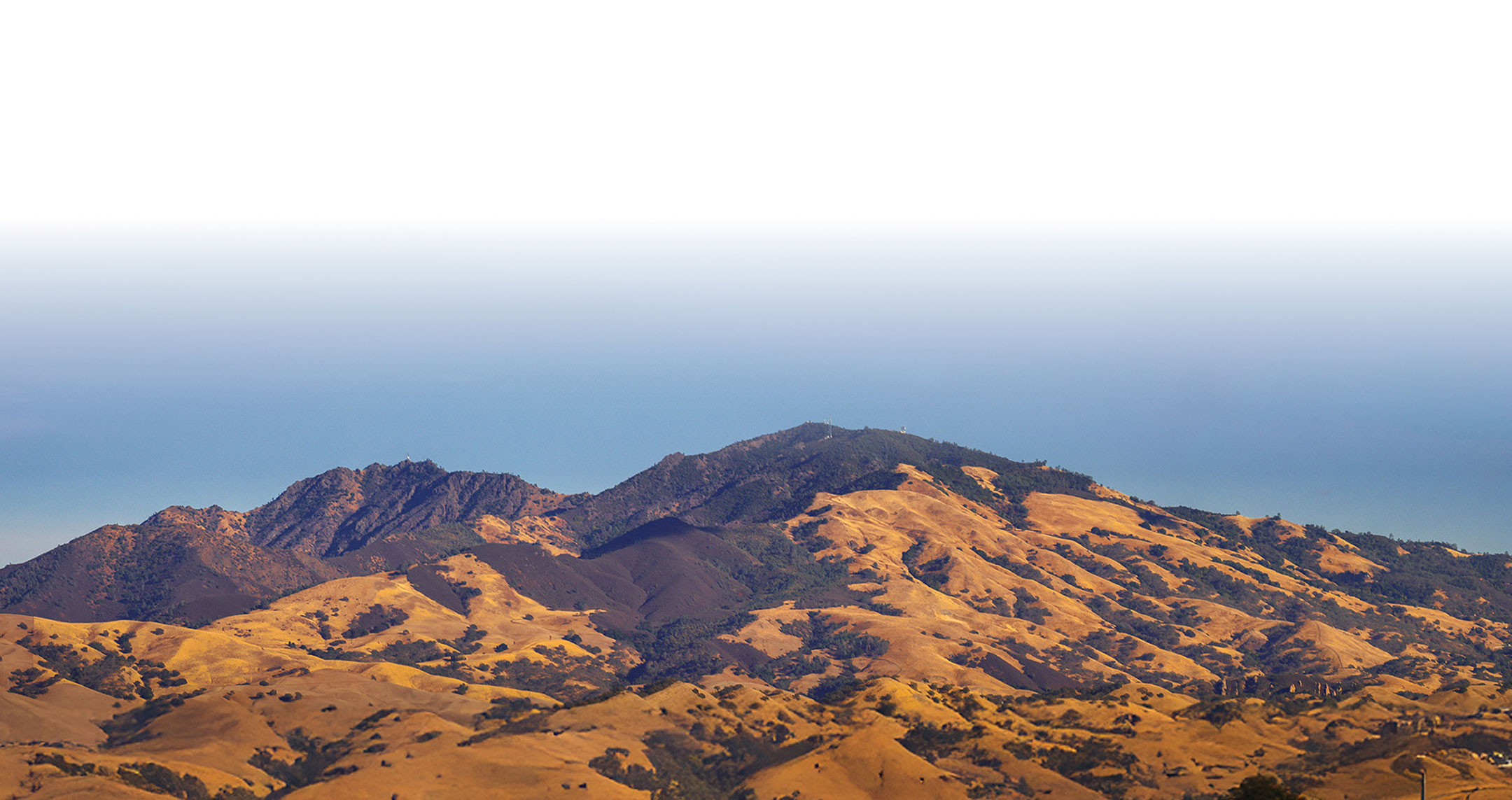 a mountain range