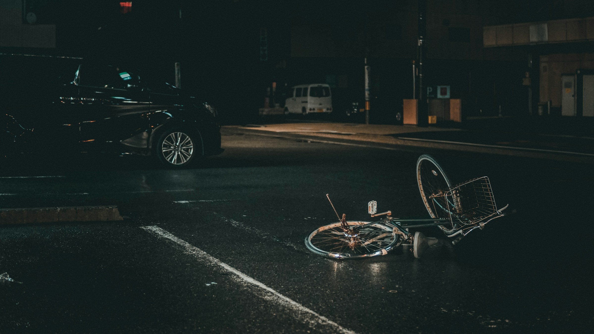 bicycle on ground